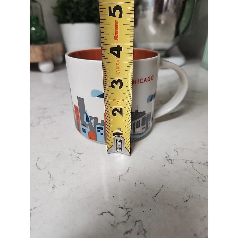 STARBUCKS 2015 Chicago You Are Here Collection Coffee Tea Mug Cup 14oz MINT